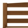 Solid pine wood bed frame honey brown 120x200 cm by vidaXL, Beds and slatted bases - Ref: Foro24-322077, Price: 110,22 €, Dis...