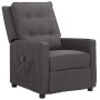 Sillón reclinable eléctrico de tela gris oscuro de vidaXL, Sillones - Ref: Foro24-3098611, Precio: 240,81 €, Descuento: %