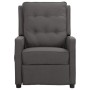 Sillón reclinable eléctrico de tela gris oscuro de vidaXL, Sillones - Ref: Foro24-3098611, Precio: 240,81 €, Descuento: %