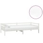 Sofa bed with white solid pine wood mattress 90x200 cm by vidaXL, Beds and slatted bases - Ref: Foro24-3083575, Price: 211,08...