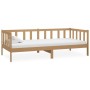 Sofá cama y colchón madera pino maciza marrón miel 90x200 cm de vidaXL, Camas y somieres - Ref: Foro24-3083617, Precio: 306,2...