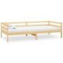 Sofa bed with solid pine wood mattress 90x200 cm by vidaXL, Beds and slatted bases - Ref: Foro24-3083569, Price: 249,66 €, Di...