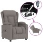 Taupe gray fabric electric recliner by vidaXL, Armchairs - Ref: Foro24-3098785, Price: 275,99 €, Discount: %