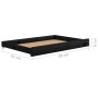 Sofá cama con cajones madera de pino maciza negro 90x200 cm de vidaXL, Camas y somieres - Ref: Foro24-3083678, Precio: 189,99...