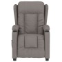 Taupe gray fabric electric recliner by vidaXL, Armchairs - Ref: Foro24-3098785, Price: 275,99 €, Discount: %