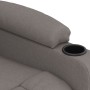 Taupe gray fabric electric recliner by vidaXL, Armchairs - Ref: Foro24-3098785, Price: 275,99 €, Discount: %