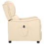 Cream Fabric Electric Recliner by vidaXL, Armchairs - Ref: Foro24-3098754, Price: 217,99 €, Discount: %