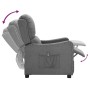 Sillón reclinable eléctrico tela gris claro de vidaXL, Sillones - Ref: Foro24-3098745, Precio: 232,50 €, Descuento: %