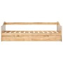 Estructura de sofá cama extraíble madera de pino 90x200 cm de vidaXL, Camas y somieres - Ref: Foro24-283150, Precio: 196,75 €...