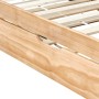 Estructura de sofá cama extraíble madera de pino 90x200 cm de vidaXL, Camas y somieres - Ref: Foro24-283150, Precio: 196,75 €...