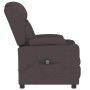 Sillón reclinable eléctrico tela marrón oscuro de vidaXL, Sillones - Ref: Foro24-3098782, Precio: 274,85 €, Descuento: %