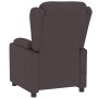 Sillón reclinable eléctrico tela marrón oscuro de vidaXL, Sillones - Ref: Foro24-3098782, Precio: 274,85 €, Descuento: %