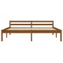 Estructura de cama madera maciza pino marrón miel 160x200 cm de vidaXL, Camas y somieres - Ref: Foro24-283212, Precio: 122,20...