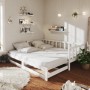 Removable sofa bed solid white pine wood 2x(90x200) cm by vidaXL, Beds and slatted bases - Ref: Foro24-3083705, Price: 257,77...