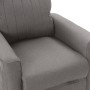 Sillón reclinable eléctrico tela gris claro de vidaXL, Sillones - Ref: Foro24-3098877, Precio: 210,41 €, Descuento: %