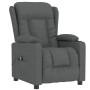 Sillón reclinable eléctrico de tela gris oscuro de vidaXL, Sillones - Ref: Foro24-3098778, Precio: 239,13 €, Descuento: %