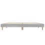 Estructura de cama madera de ingeniería gris Sonoma 140x190 cm de vidaXL, Camas y somieres - Ref: Foro24-832075, Precio: 99,9...