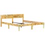 Estructura de cama de madera maciza reciclada 160x200 cm de vidaXL, Camas y somieres - Ref: Foro24-288437, Precio: 191,20 €, ...