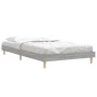 Estructura de cama madera de ingeniería gris Sonoma 100x200 cm de vidaXL, Camas y somieres - Ref: Foro24-832059, Precio: 70,5...