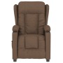 Brown Fabric Electric Recliner by vidaXL, Armchairs - Ref: Foro24-3098781, Price: 274,85 €, Discount: %