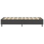 Cama box spring tela gris oscuro 100x200 cm de vidaXL, Camas y somieres - Ref: Foro24-3054722, Precio: 301,44 €, Descuento: %