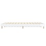 Estructura de cama madera de ingeniería blanco brillo 140x190cm de vidaXL, Camas y somieres - Ref: Foro24-832071, Precio: 105...