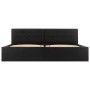 Cama canapé hidráulica cuero sintético negro 180x200 cm de vidaXL, Camas y somieres - Ref: Foro24-285515, Precio: 373,13 €, D...