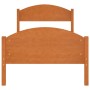 Estructura de cama madera maciza pino marrón miel 100x200 cm de vidaXL, Camas y somieres - Ref: Foro24-322037, Precio: 120,99...