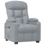 Sillón reclinable eléctrico tela gris claro de vidaXL, Sillones - Ref: Foro24-3098815, Precio: 254,80 €, Descuento: %