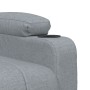 Sillón reclinable eléctrico tela gris claro de vidaXL, Sillones - Ref: Foro24-3098815, Precio: 254,80 €, Descuento: %