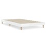 Estructura de cama madera contrachapada blanco brillo 90x200cm de vidaXL, Camas y somieres - Ref: Foro24-832063, Precio: 84,0...