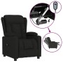 Sillón reclinable eléctrico de tela negro de vidaXL, Sillones - Ref: Foro24-3098779, Precio: 279,47 €, Descuento: %