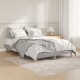 Estructura de cama madera de ingeniería gris Sonoma 120x190 cm de vidaXL, Camas y somieres - Ref: Foro24-832091, Precio: 108,...