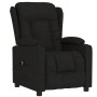 Sillón reclinable eléctrico de tela negro de vidaXL, Sillones - Ref: Foro24-3098779, Precio: 279,47 €, Descuento: %