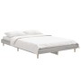 Estructura de cama madera de ingeniería gris Sonoma 120x190 cm de vidaXL, Camas y somieres - Ref: Foro24-832091, Precio: 108,...