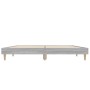 Estructura de cama madera de ingeniería gris Sonoma 120x190 cm de vidaXL, Camas y somieres - Ref: Foro24-832091, Precio: 108,...