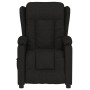 Sillón reclinable eléctrico de tela negro de vidaXL, Sillones - Ref: Foro24-3098779, Precio: 279,47 €, Descuento: %