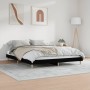 Estructura de cama madera de ingeniería negra 200x200 cm de vidaXL, Camas y somieres - Ref: Foro24-832006, Precio: 130,99 €, ...