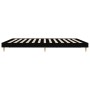 Black engineered wood bed frame 200x200 cm by vidaXL, Beds and slatted bases - Ref: Foro24-832006, Price: 129,92 €, Discount: %