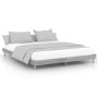 Estructura de cama madera de ingeniería gris Sonoma 180x200 cm de vidaXL, Camas y somieres - Ref: Foro24-832019, Precio: 117,...