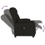 Sillón reclinable eléctrico de tela negro de vidaXL, Sillones - Ref: Foro24-3098779, Precio: 279,47 €, Descuento: %