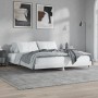 Glossy white engineered wood bed frame 180x200cm by vidaXL, Beds and slatted bases - Ref: Foro24-832119, Price: 152,25 €, Dis...