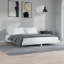 Glossy white engineered wood bed frame 180x200cm by vidaXL, Beds and slatted bases - Ref: Foro24-832119, Price: 152,25 €, Dis...