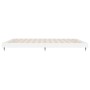 Glossy white engineered wood bed frame 180x200cm by vidaXL, Beds and slatted bases - Ref: Foro24-832119, Price: 152,25 €, Dis...