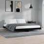 Estructura de cama madera de ingeniería negra 160x200 cm de vidaXL, Camas y somieres - Ref: Foro24-832126, Precio: 127,99 €, ...