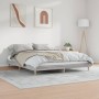 Sonoma gray engineered wood bed frame 160x200 cm by vidaXL, Beds and slatted bases - Ref: Foro24-832027, Price: 115,99 €, Dis...