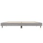 Estructura de cama madera de ingeniería gris Sonoma 135x190 cm de vidaXL, Camas y somieres - Ref: Foro24-832187, Precio: 130,...