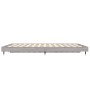 Estructura de cama madera de ingeniería gris Sonoma 135x190 cm de vidaXL, Camas y somieres - Ref: Foro24-832187, Precio: 130,...