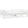 Sofa bed with white solid pine wood mattress 90x200 cm by vidaXL, Beds and slatted bases - Ref: Foro24-3083565, Price: 286,41...