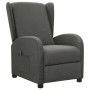 Sillón reclinable eléctrico de tela gris oscuro de vidaXL, Sillones - Ref: Foro24-3098926, Precio: 216,95 €, Descuento: %